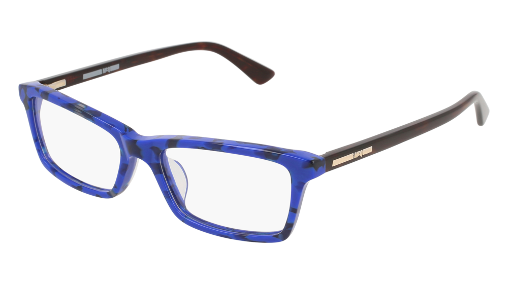 Mcq MQ0113OP-004 Womens RECTANGULAR / SQUARED Optical Frame - Havana
