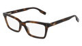 Mcq MQ0307O-002 Womens RECTANGULAR / SQUARED Optical Frame - Havana