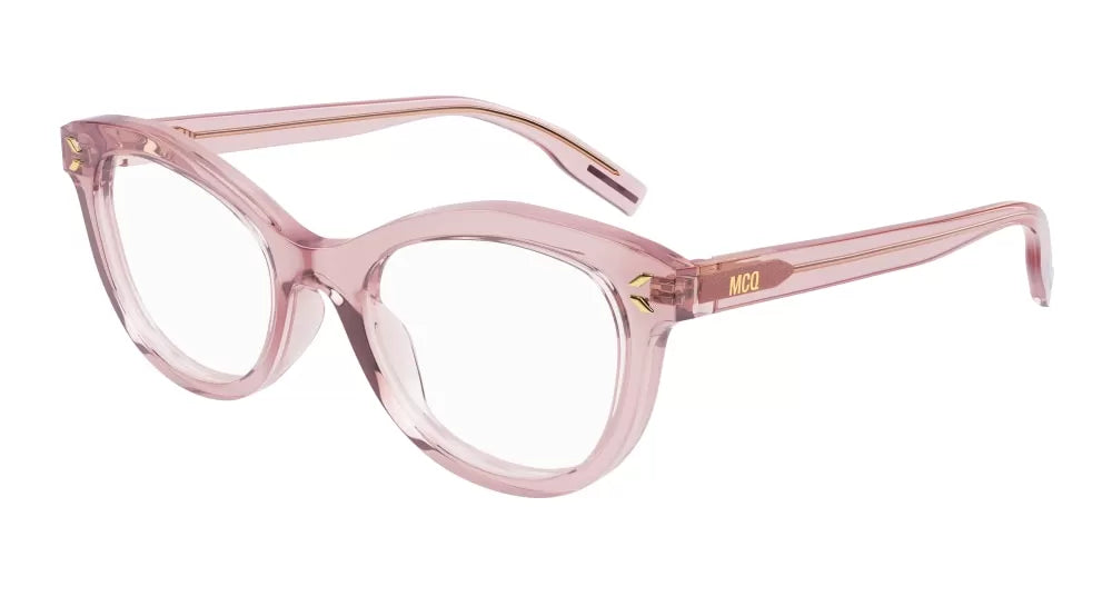 Mcq MQ0330O-009 Womens Cat Eye Optical Frames - Pink