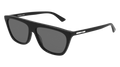 Mcq MQ0273S-001 Mens RECTANGULAR / SQUARED Sunglasses - Black