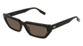 Mcq MQ0302S-002 RECTANGULAR / SQUARED Sunglasses - Havana