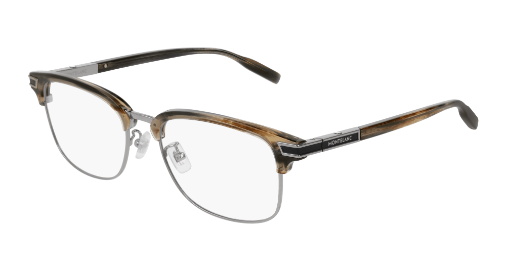Multi-brand MB0043O-008 Mens RECTANGULAR / SQUARED Optical Frame - Grey