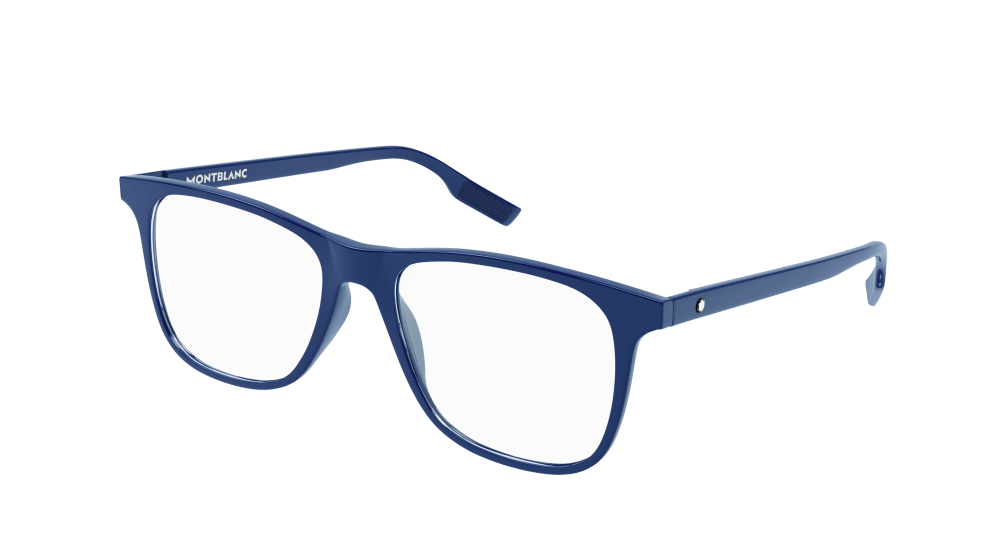 Multi-brand MB0174O-003 Mens RECTANGULAR / SQUARED Optical Frame - Blue