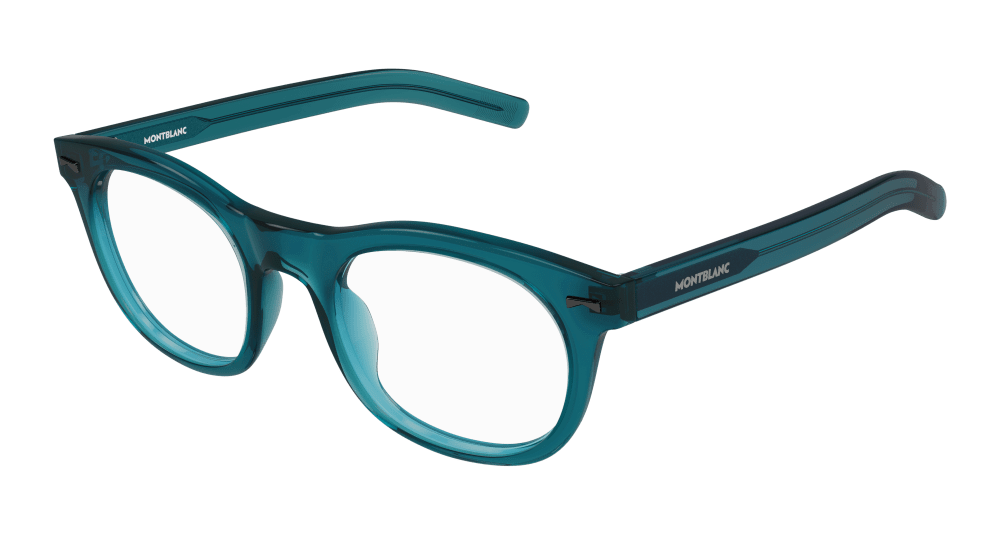 Montblanc MB0229O-008 Mens RECTANGULAR / SQUARED Optical Frames - Green