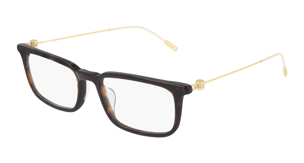Multi-brand MB0052O-003 Mens RECTANGULAR / SQUARED Optical Frame - Havana