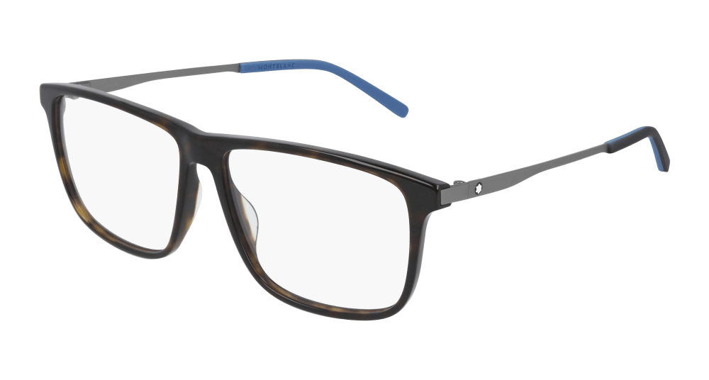 Multi-brand MB0121O-002 Mens RECTANGULAR / SQUARED Optical Frame - Havana