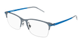 Multi-brand MB0284OA-002 Mens RECTANGULAR / SQUARED Optical Frame - Blue