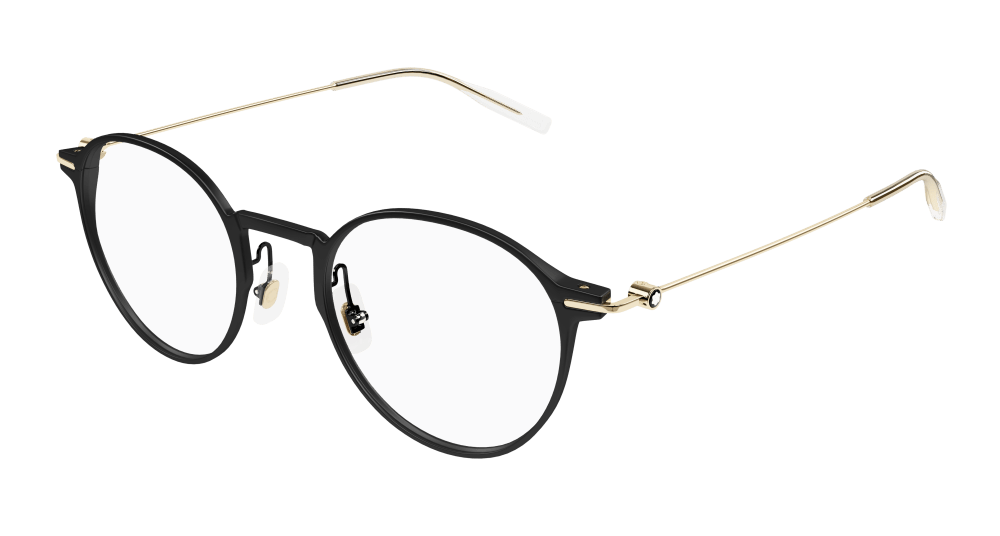 Montblanc MB0357O-001 Mens ROUND/OVAL/PANTHOS Optical Frame - Black