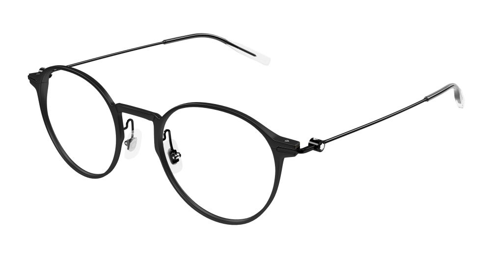 Montblanc MB0357O-002 Mens ROUND/OVAL/PANTHOS Optical Frame - Black