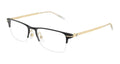 Montblanc MB0468O-006 Mens RECTANGULAR / SQUARED Optical Frame - Black