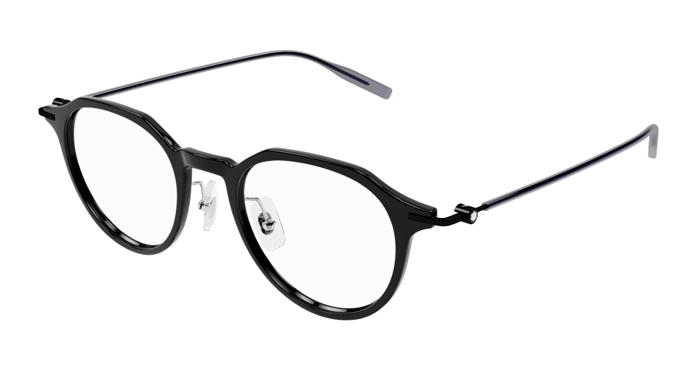 Montblanc MB0355O-001 Mens ROUND/OVAL/PANTHOS Optical Frame - Black
