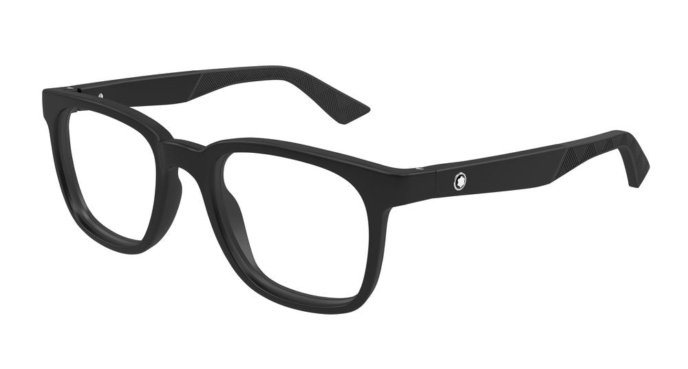 Montblanc MB0433O-002 Mens RECTANGULAR / SQUARED Optical Frame - Black