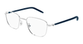 Multi-brand MB0272O-007 Mens RECTANGULAR / SQUARED Optical Frame - Silver