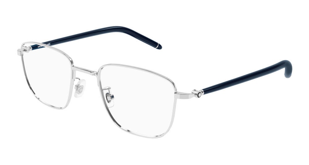 Multi-brand MB0272O-007 Mens RECTANGULAR / SQUARED Optical Frame - Silver