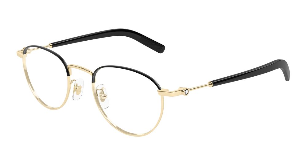 Montblanc MB0423O-003 Mens ROUND/OVAL/PANTHOS Optical Frame - Gold