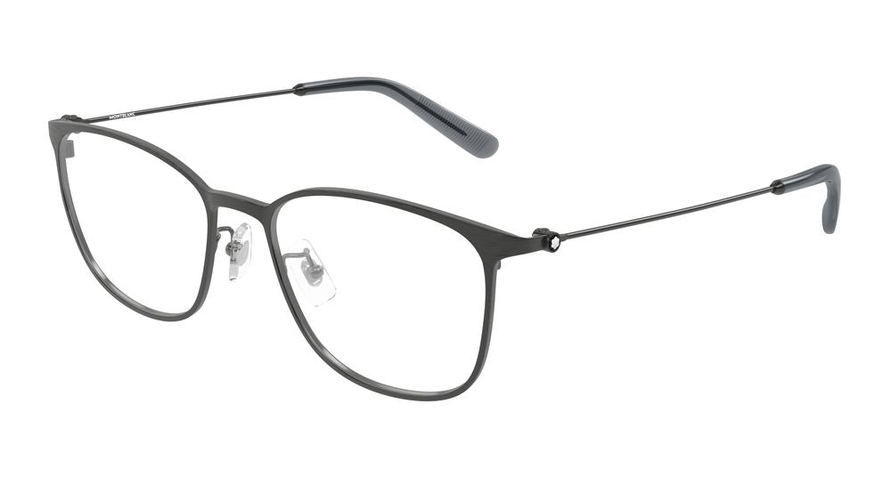 Montblanc MB0463OL-002 Mens RECTANGULAR / SQUARED Optical Frame - Ruthenium