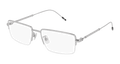 Multi-brand MB0113O-001 Mens RECTANGULAR / SQUARED Optical Frame - Silver