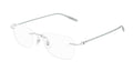 Montblanc MB0431O-004 Mens RECTANGULAR / SQUARED Optical Frame - Silver