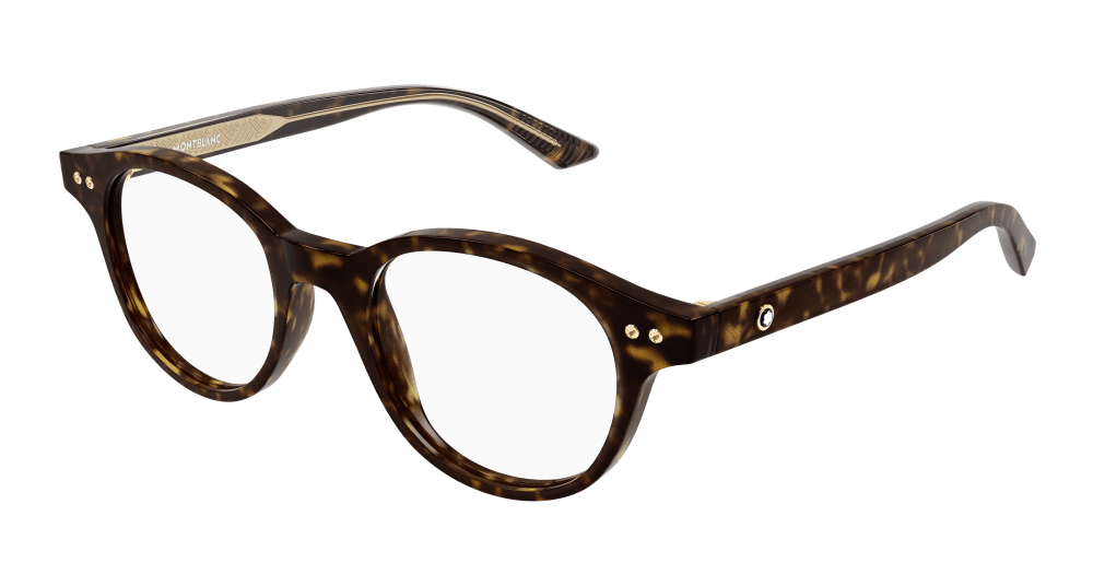 Multi-brand MB0255O-002 Mens ROUND/OVAL/PANTHOS Optical Frame - Havana
