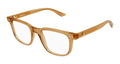 Multi-brand MB0256O-008 Mens RECTANGULAR / SQUARED Optical Frame - Beige