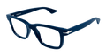 Multi-brand MB0266O-007 Mens RECTANGULAR / SQUARED Optical Frame - Blue