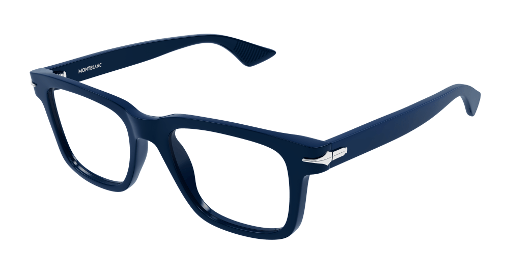 Multi-brand MB0266O-007 Mens RECTANGULAR / SQUARED Optical Frame - Blue