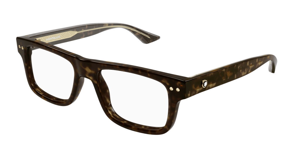 Multi-brand MB0289O-002 Mens RECTANGULAR / SQUARED Optical Frame - Havana