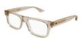 Multi-brand MB0289O-004 Mens RECTANGULAR / SQUARED Optical Frame - Beige