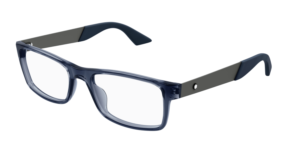 Multi-brand MB0301O-002 Mens RECTANGULAR / SQUARED Optical Frame - Blue