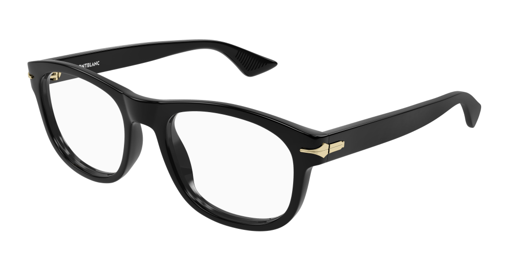 Multi-brand MB0306O-005 Mens RECTANGULAR / SQUARED Optical Frame - Black
