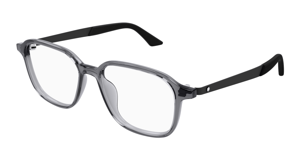Montblanc MB0335OA-002 Mens ROUND/OVAL/PANTHOS Optical Frame - Grey