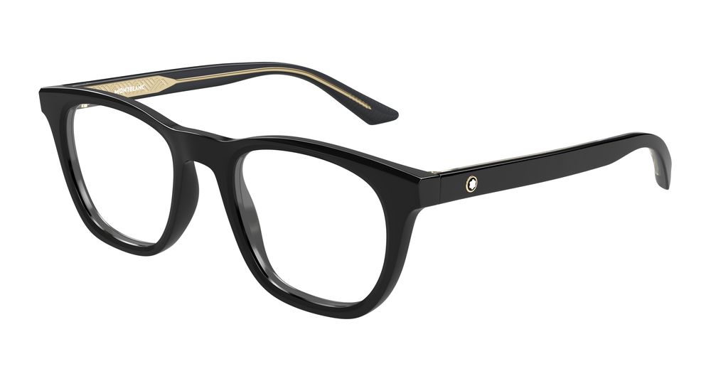 Montblanc MB0422O-006 Mens RECTANGULAR / SQUARED Optical Frame - Black