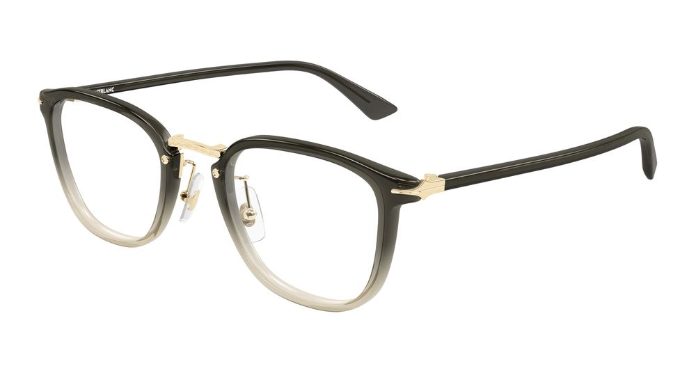 Montblanc MB0440OA-005 Mens ROUND/OVAL/PANTHOS Optical Frame - Grey