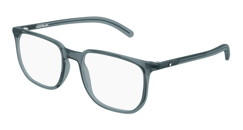 Montblanc MB0388O-006 Mens RECTANGULAR / SQUARED Optical Frame - Blue