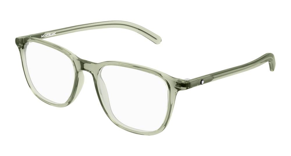 Montblanc MB0386O-005 Mens RECTANGULAR / SQUARED Optical Frame - Green