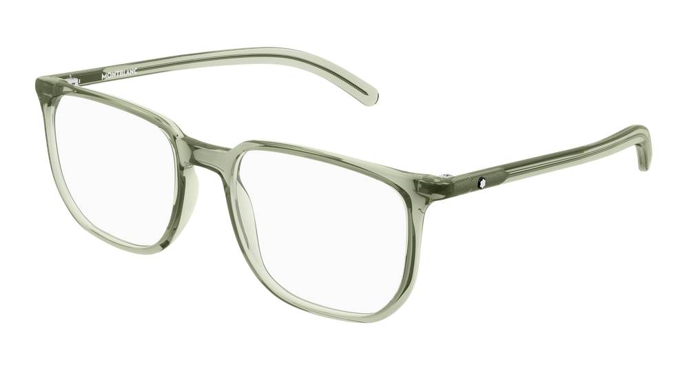 Montblanc MB0388O-005 Mens RECTANGULAR / SQUARED Optical Frame - Green