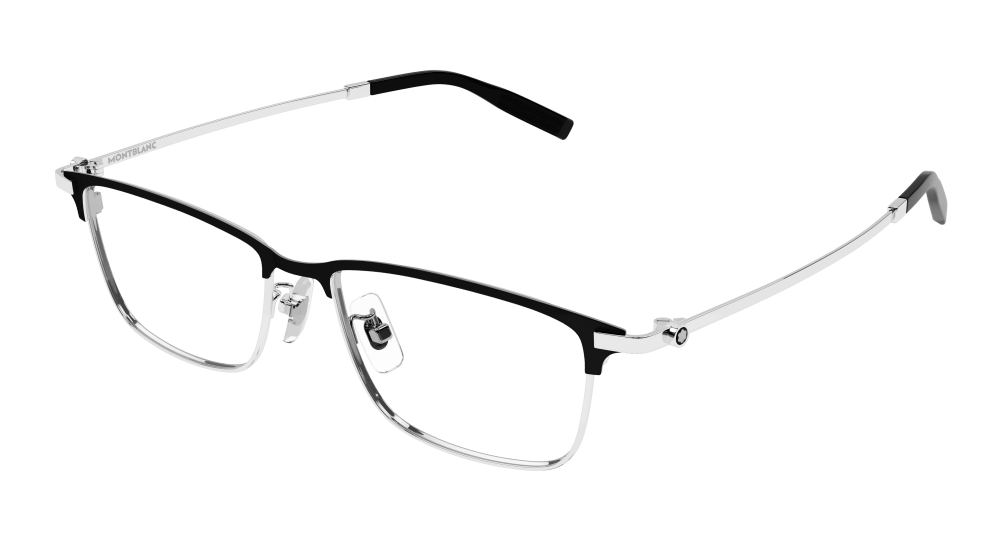 Montblanc MB0374OA-001 Mens RECTANGULAR / SQUARED Optical Frame - Black