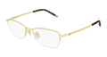 Multi-brand MB0133O-003 Mens RECTANGULAR / SQUARED Optical Frame - Gold