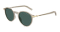 Montblanc MB0461S-004 Mens ROUND/OVAL/PANTHOS Sunglasses - Beige