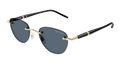 Montblanc MB0412S-001 Mens Sunglasses - Gold