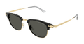Montblanc MB0364S-001 Mens RECTANGULAR / SQUARED Sunglasses - Black