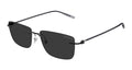 Montblanc MB0429S-001 Mens RECTANGULAR / SQUARED Sunglasses - Black