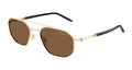 Montblanc MB0481S-002 Mens PILOT/NAVIGATOR Sunglasses - Gold