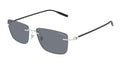 Montblanc MB0429S-002 Mens RECTANGULAR / SQUARED Sunglasses - Silver