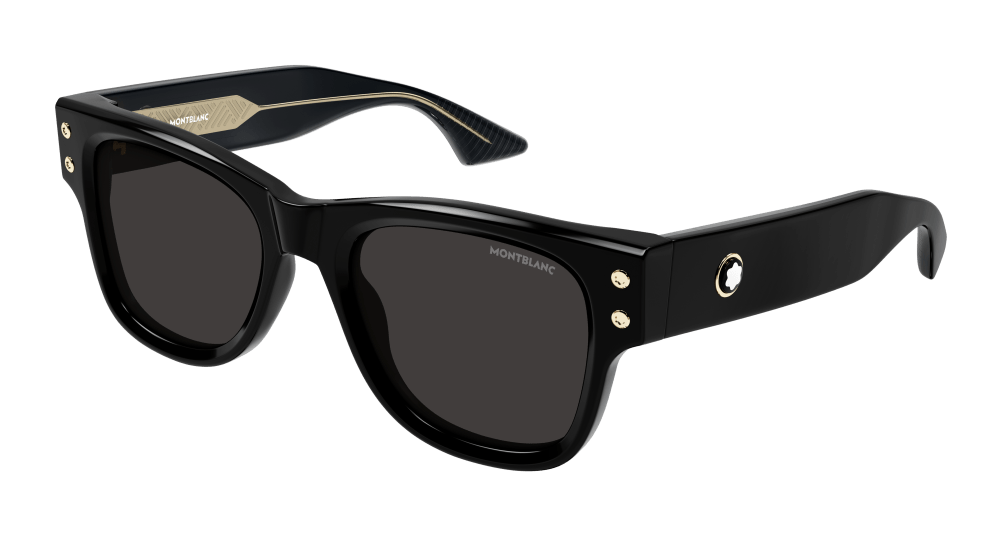 Montblanc MB0381S-001 Mens Sunglasses - Black