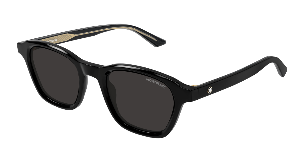 Montblanc MB0384S-001 Mens Sunglasses - Black
