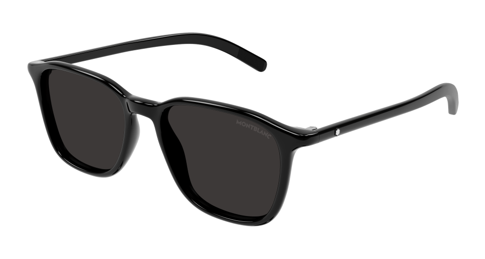 Montblanc MB0325S-001 Mens ROUND/OVAL/PANTHOS Sunglasses - Black