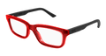 Puma PJ0068O-003 RECTANGULAR / SQUARED Optical Frame - Red