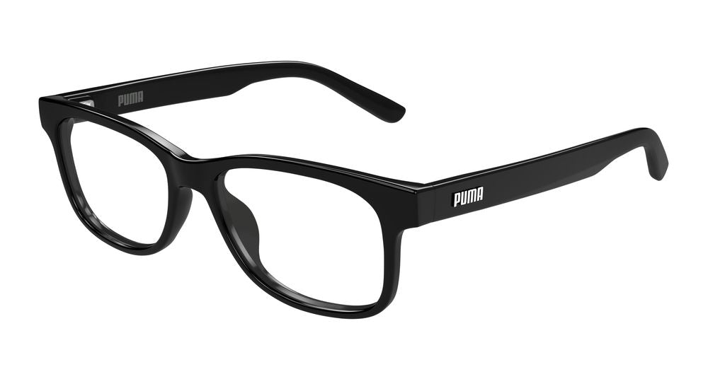 Puma PJ0089O-001 RECTANGULAR / SQUARED Optical Frame - Black