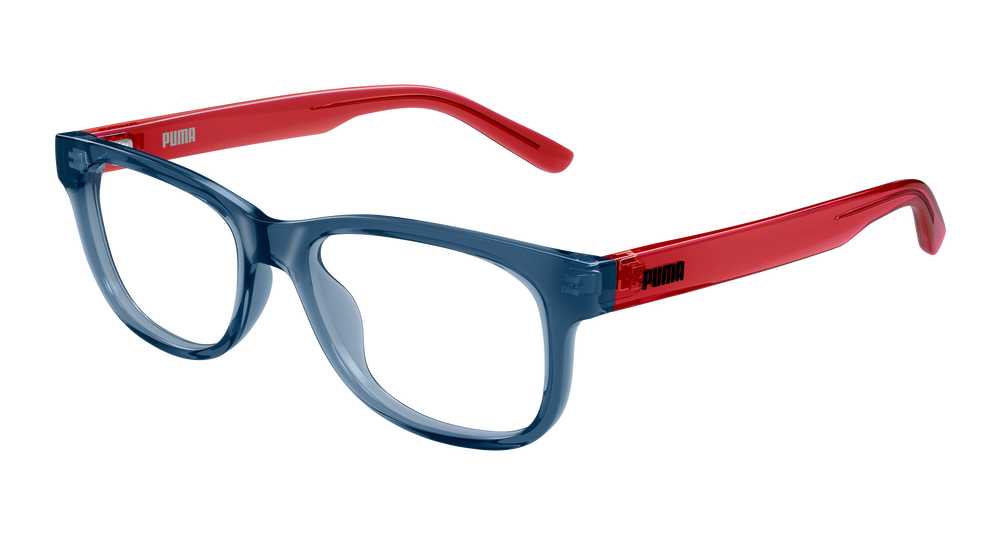 Puma PJ0093O-007 RECTANGULAR / SQUARED Optical Frame - Blue